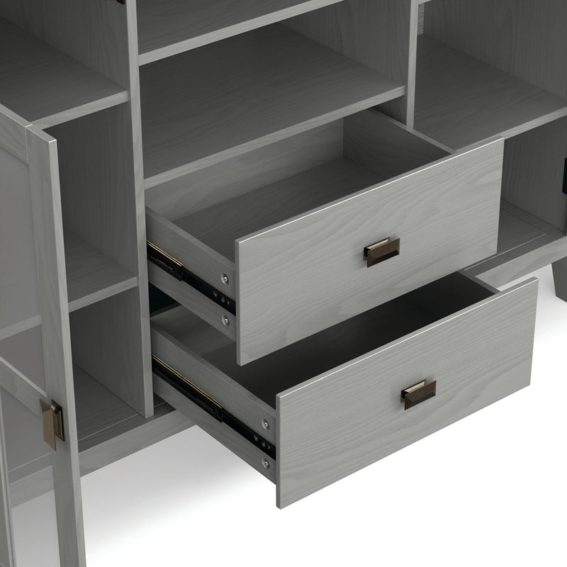 Artisan - Tall TV Media Stand - Gray