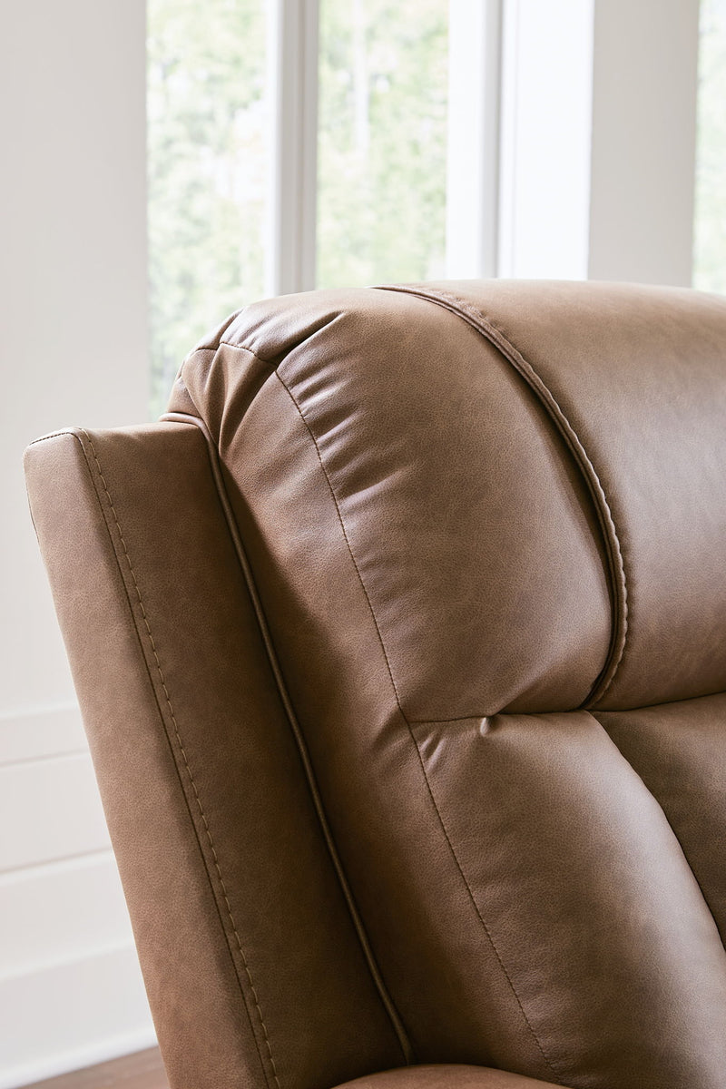 Mackmenville - Double Reclining Loveseat With Console