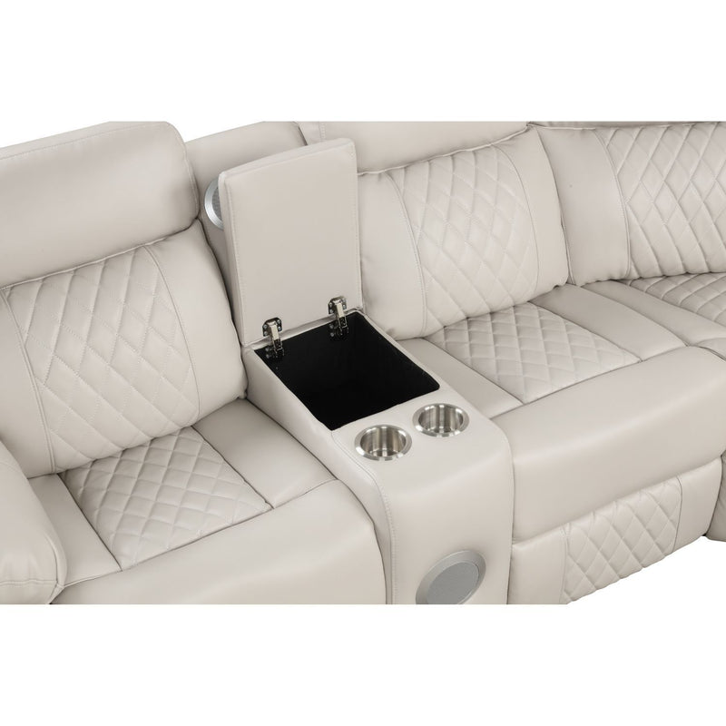 Lacrosse - Power Reclining Sectional Sofa