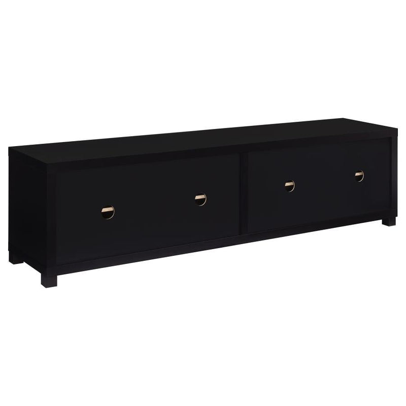 Jupiter - 3 Piece Entertainment Center TV Stand - Black