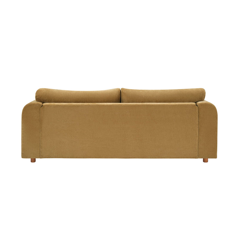 Modern 3 Seater Upholstered Couch Sofa For Living Room