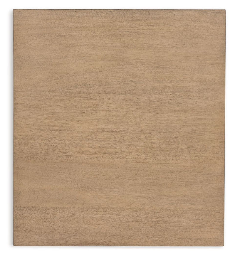 Drazmine - Rectangular End Table - Brown