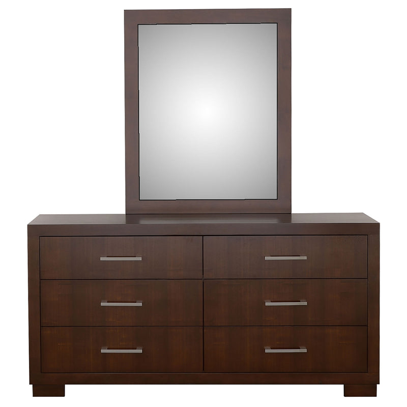 Polk - 6 Drawer Dresser With Mirror