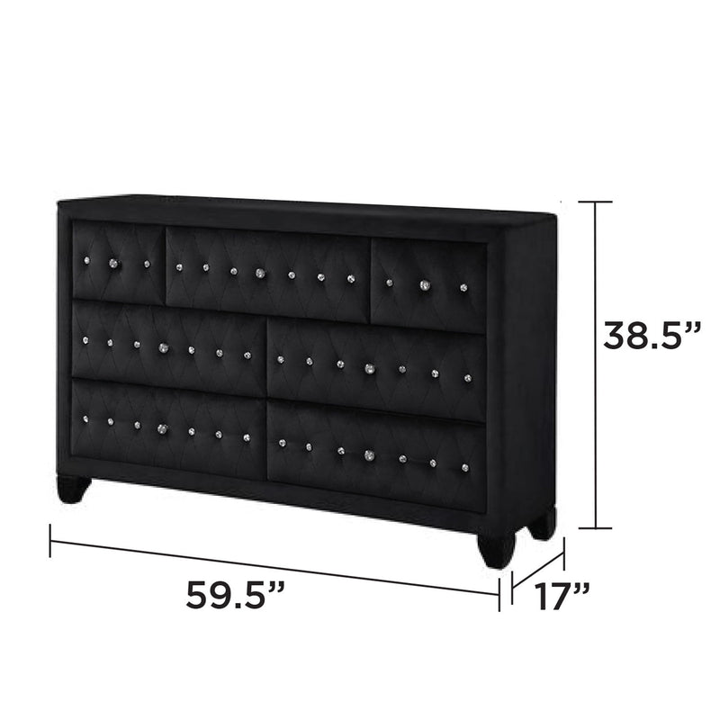 Sophia - Upholstered Bedroom Set