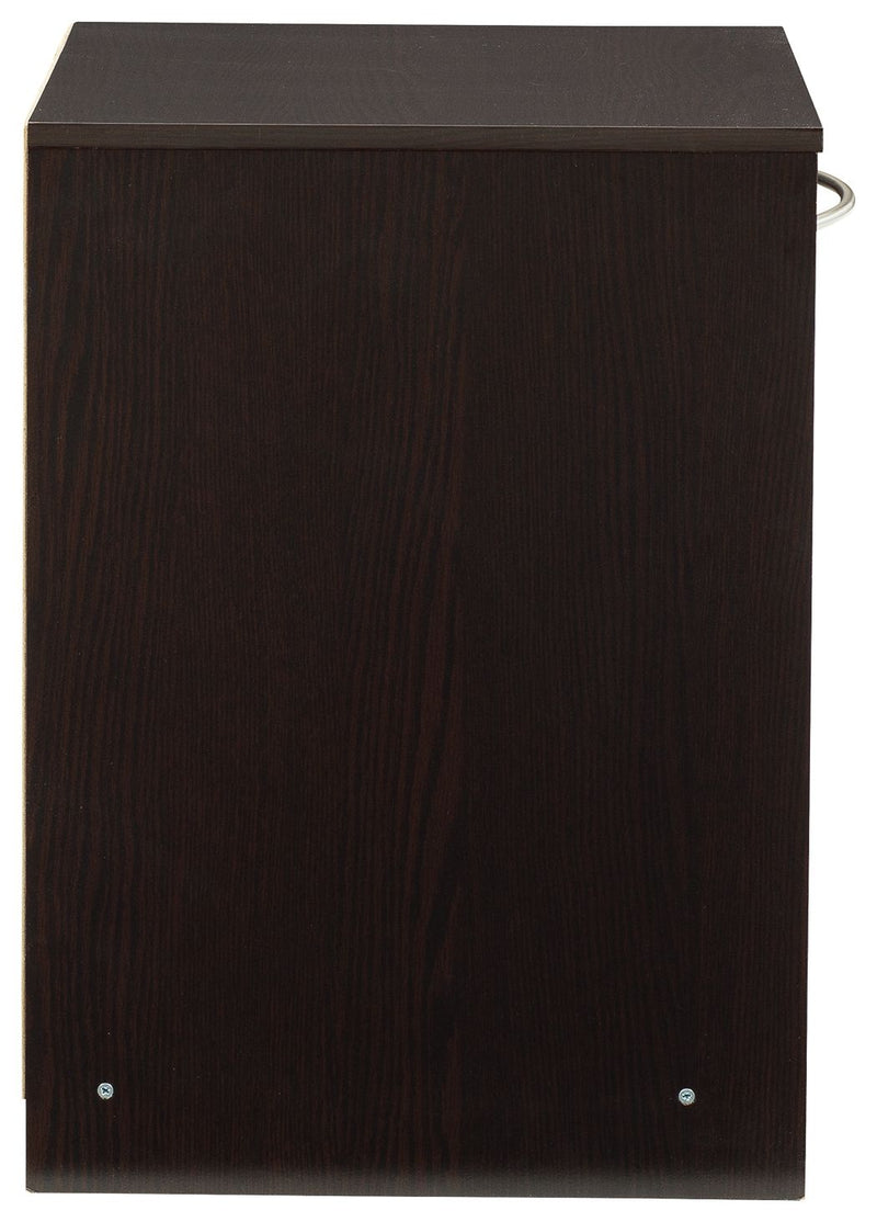 Finch - One Drawer Night Stand - Black