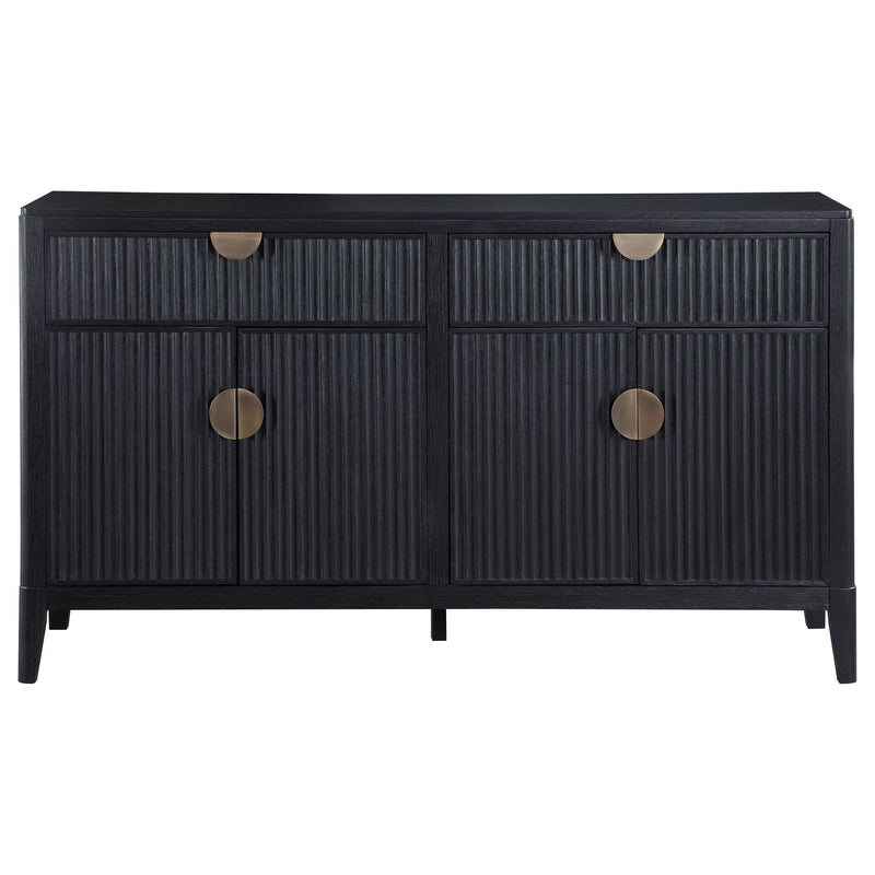 Mason - 2 Drawer Sideboard Storage Furniture - Black