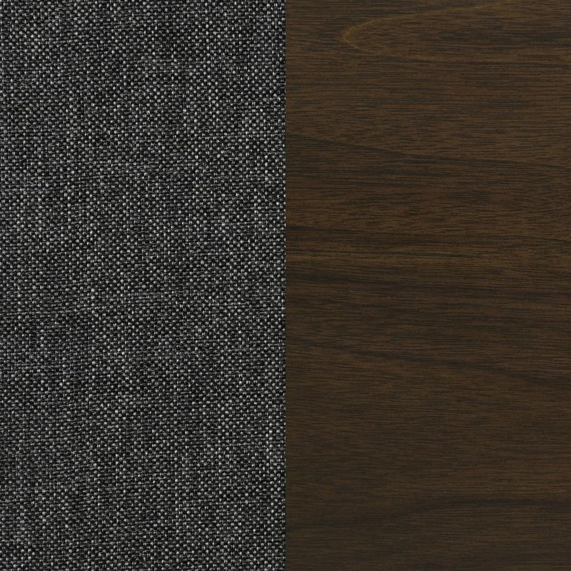 Wes - Upholstered Dining Side Chair (Set of 2) - Dark Walnut