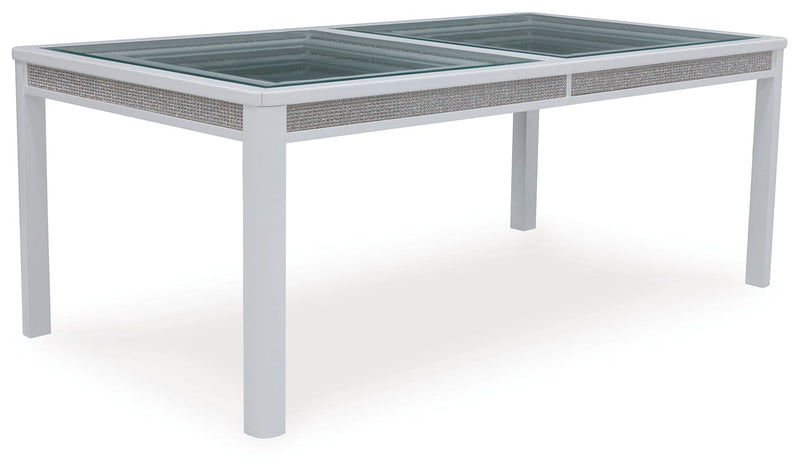 Chalanna - Rectangular Dining Room Extension Table - White