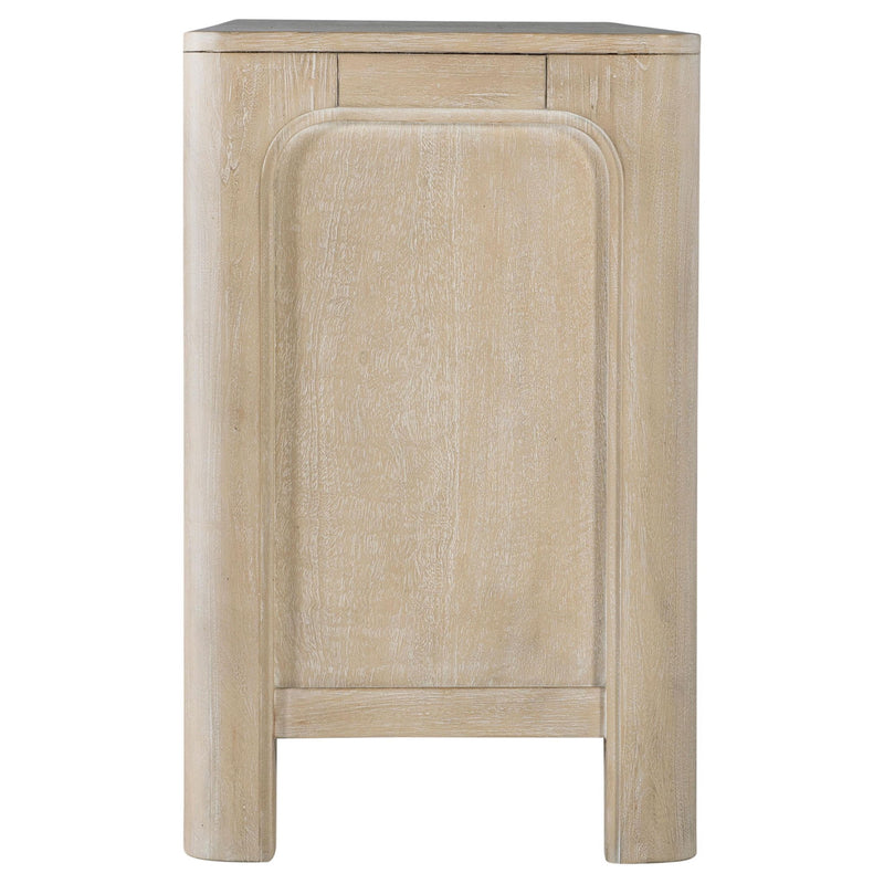 Solano 71-inch 2-door TV Stand Media Console Weathered Mango