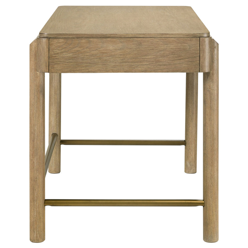 Benson - 2 Drawer Vanity Desk Makeup Table - Sand