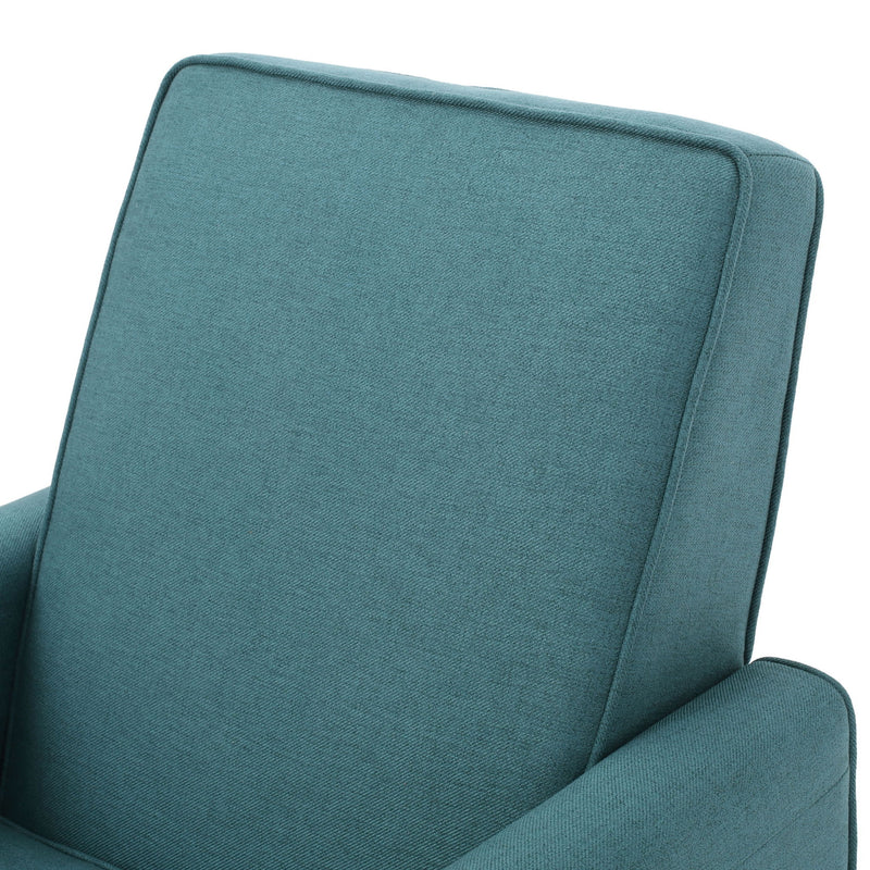 Upholstered Push Back Recliner Chair For Living Room