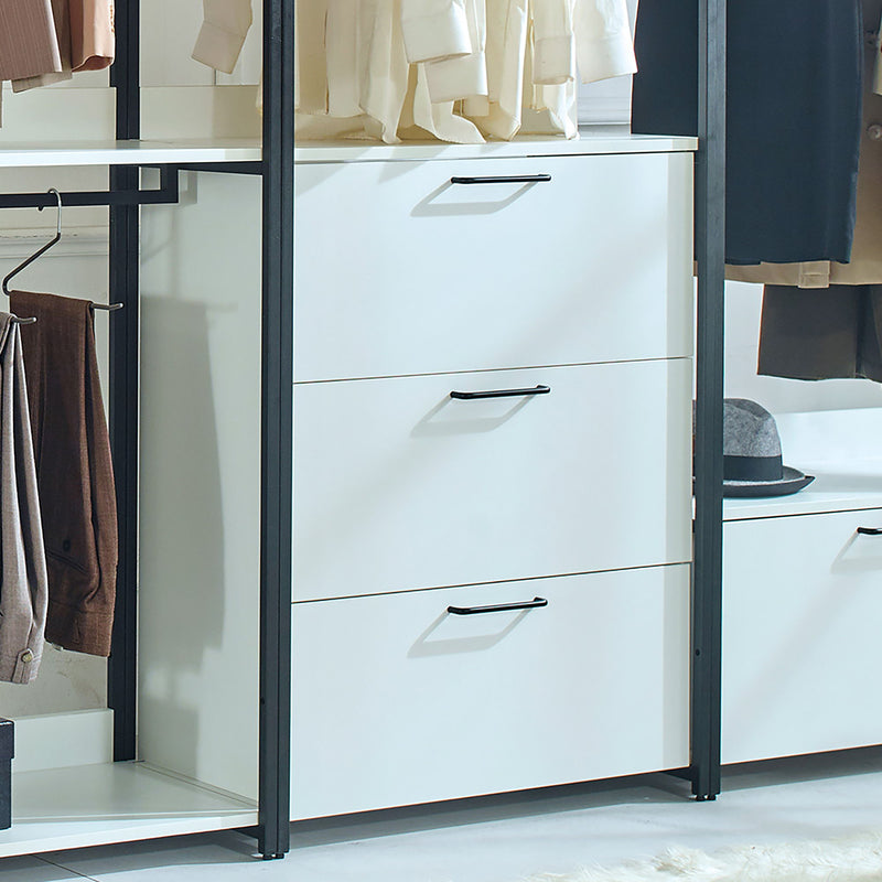 Fiona - Freestanding, Walk-In Closet System - White