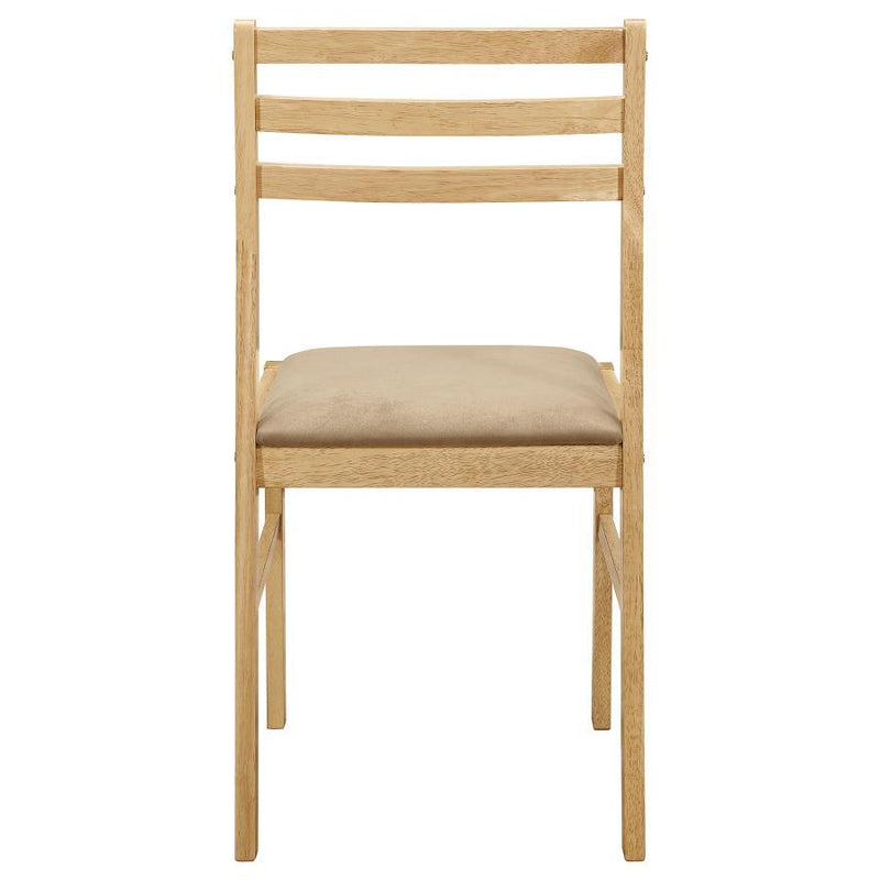 Bucknell - 3 Piece Round Drop Leaf Dining Table Set