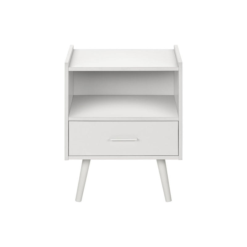 Modern Accent Table With Storage Drawer