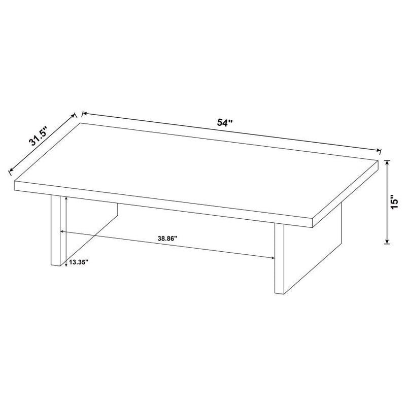 Max - Rectangular Coffee Table Set