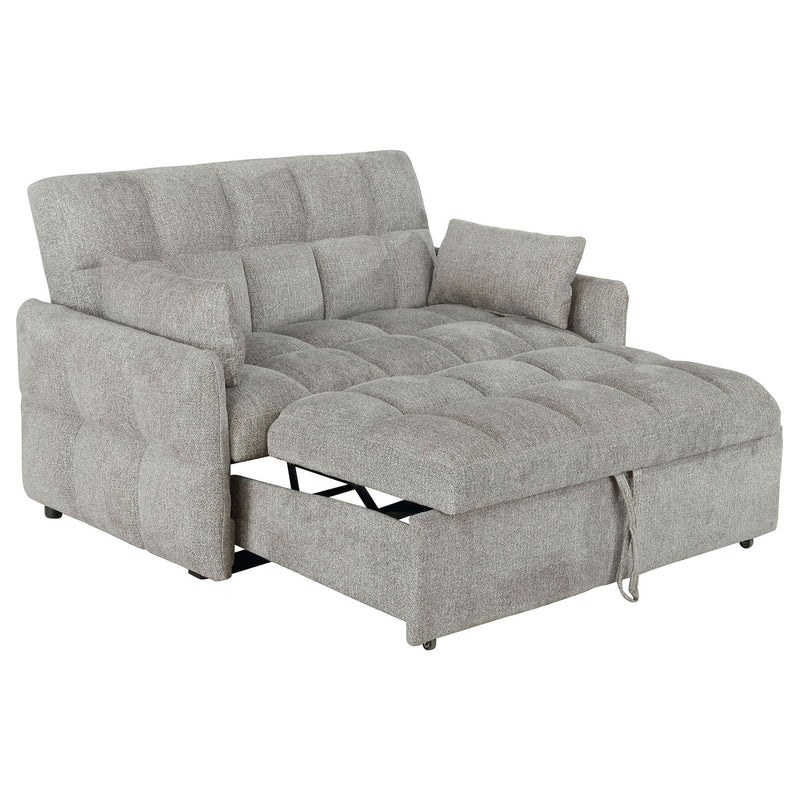 Alvara - Tufted Cushion Pull Out Sleeper Sofa Bed