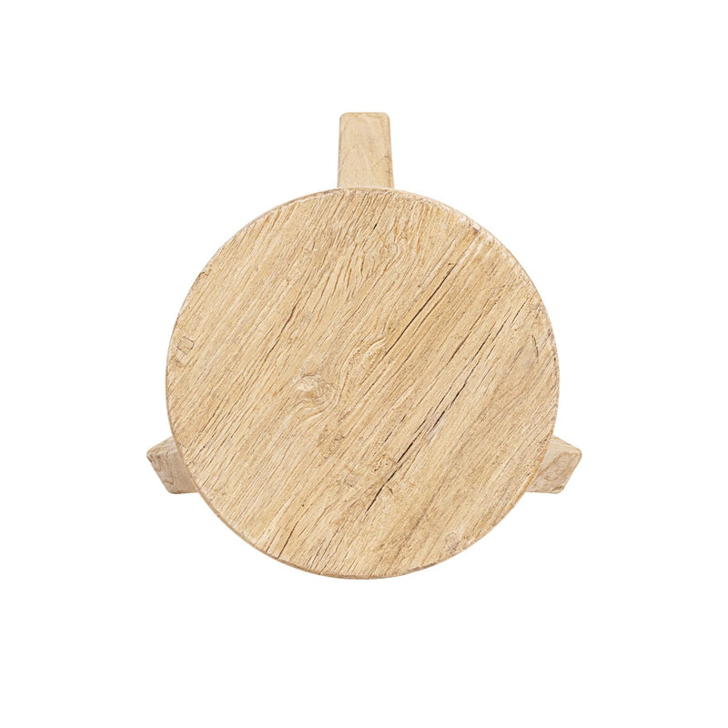 Linden - Round Stool - Light Brown