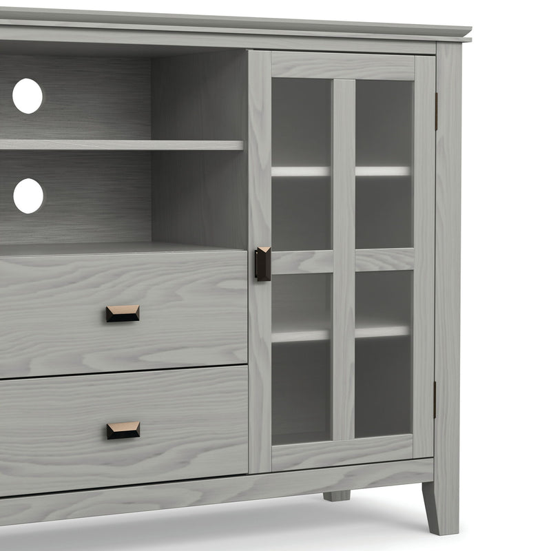 Artisan - Tall TV Media Stand - Gray