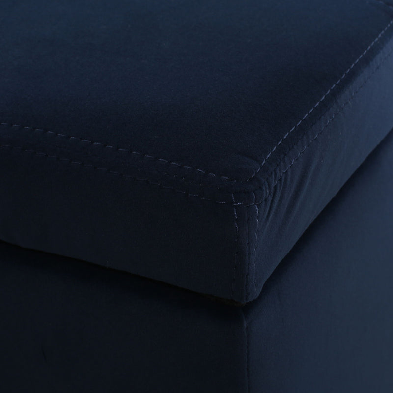Upholstered Storage Ottoman Bench