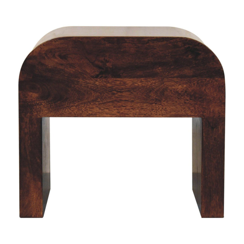 Disc Nightstand - Walnut