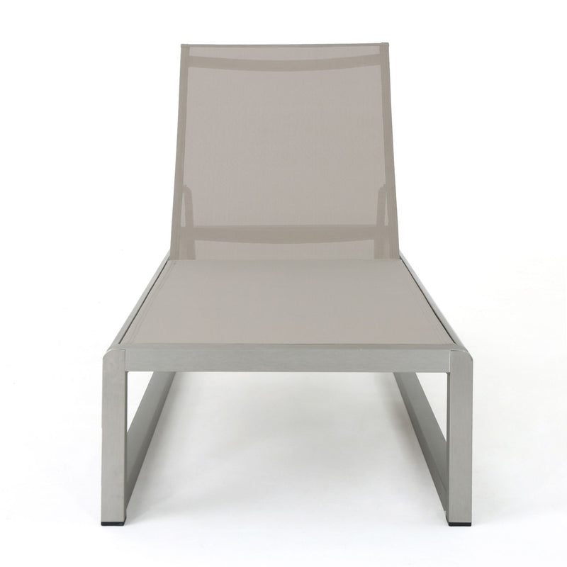 Chaise Lounge With 5 Reclining Positions, Outdoor Patio Lounge Chairs