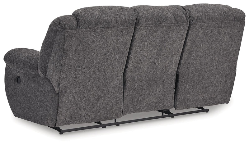 Foreside - Reclining Sofa - Charcoal
