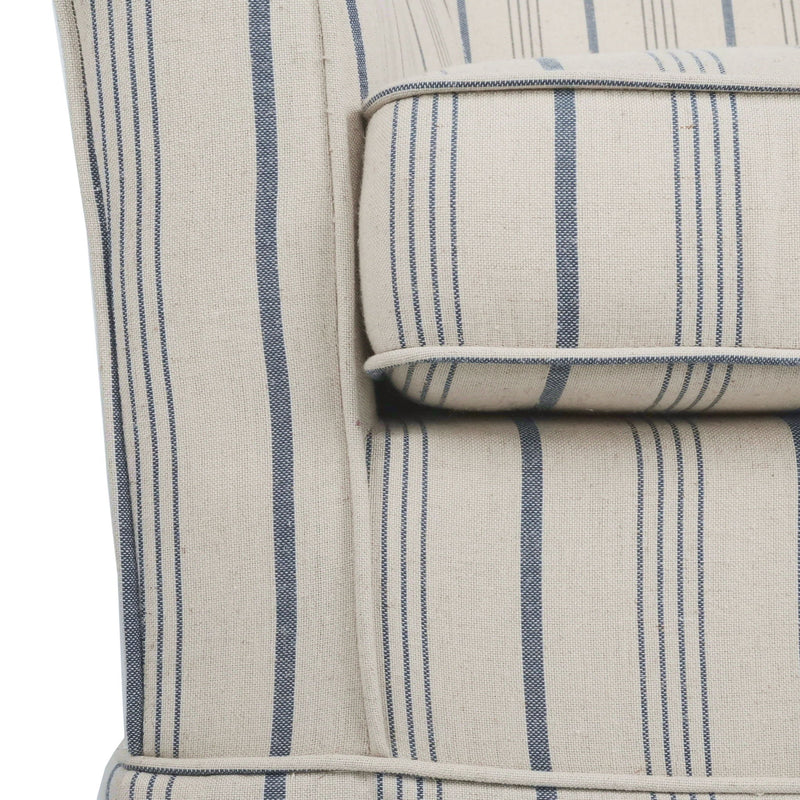 Zeniqua - Upholstered Swivel Chair With Loose Cover