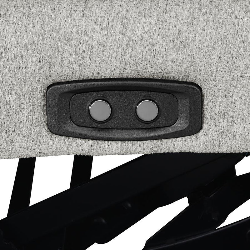 Collins - Modular Power Reclining Sectional Power Armless Chair - Gray