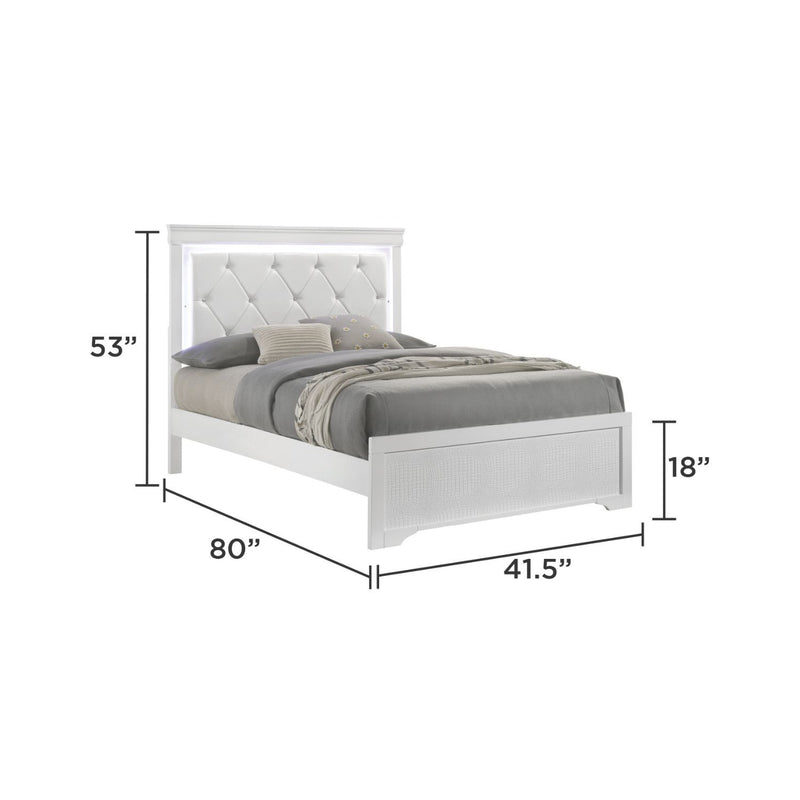 Blaze - Bed With LED Headboard