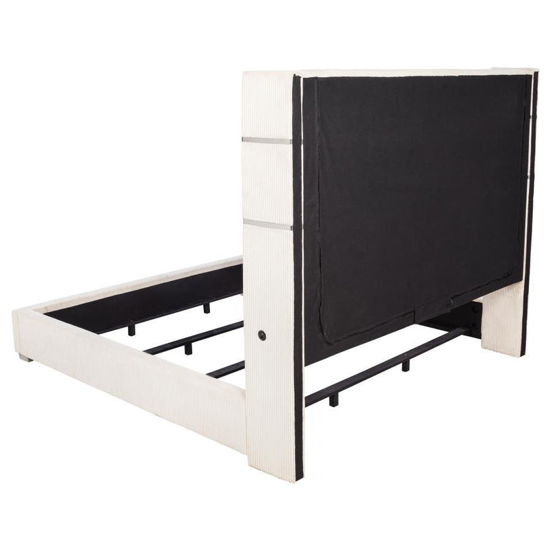 Tisdall - Upholstered Fireplace Bed