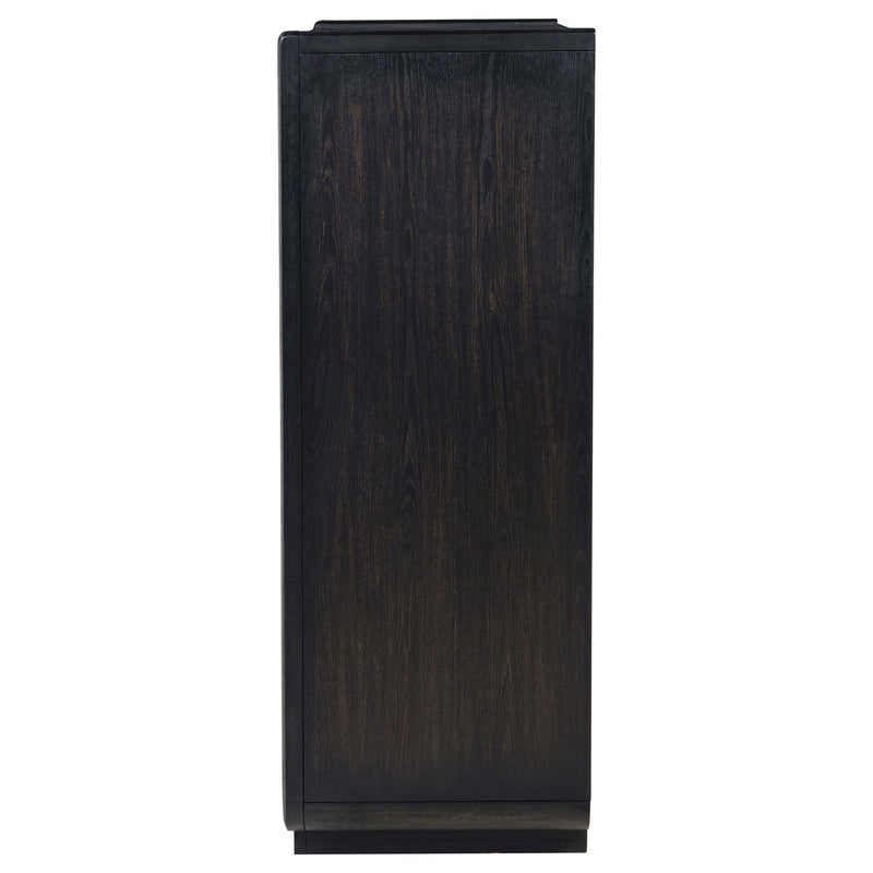 Bangor - 5 Drawer Bedroom Chest - Black