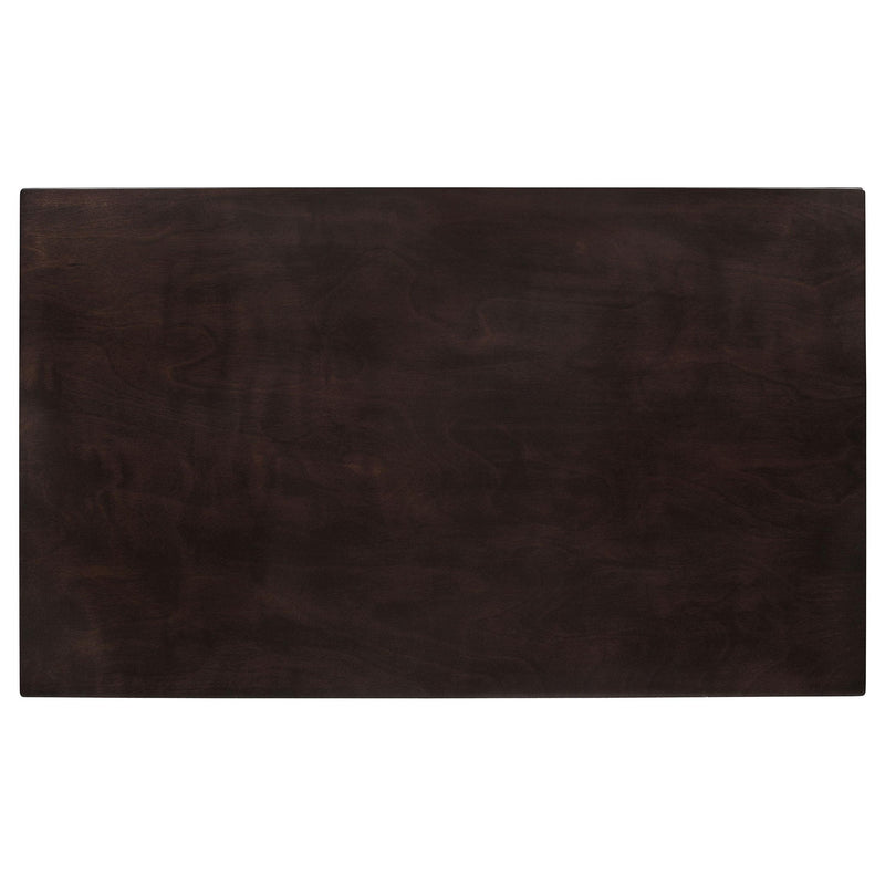 Gabriel Rectangular 59-inch Wood Dining Table Cappuccino