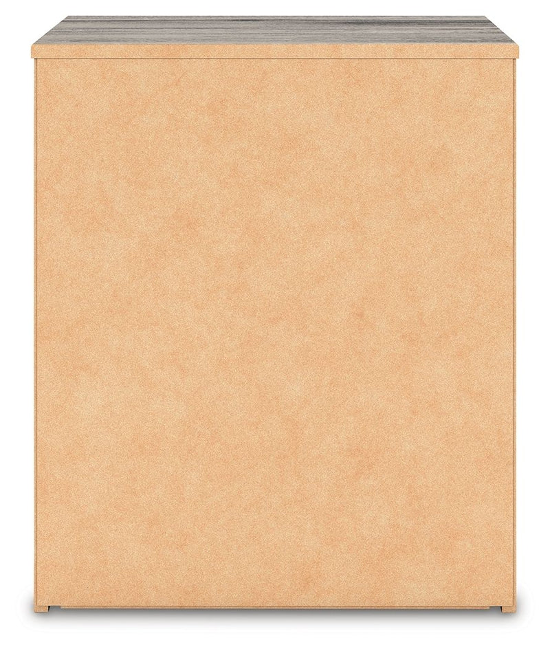 Elbrim - One Drawer Night Stand - Brown