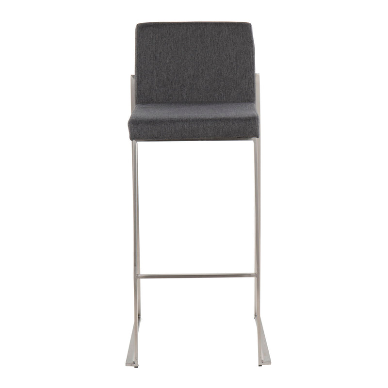 Fuji - Contemporary And Modern Elegance High Back Barstool