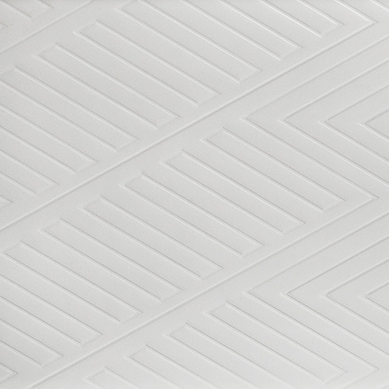 Marmore 64-inch Queen Panel Bed LED Headboard White