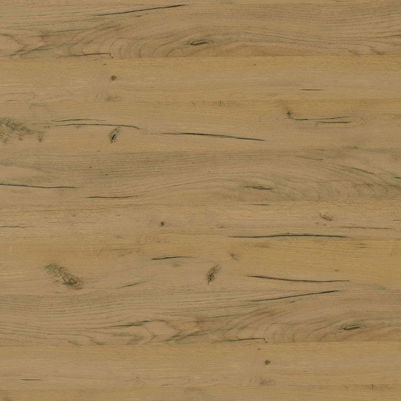 Fanning Engineered Wood Side End Table Golden Oak
