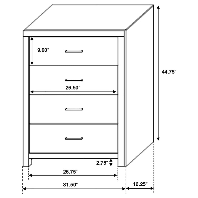 Brantford 5-piece Eastern King Bedroom Set Barrel Oak