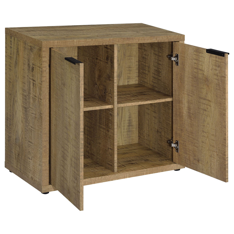 Pamplona - 2 Door Accent Cabinet Hardware - Brown