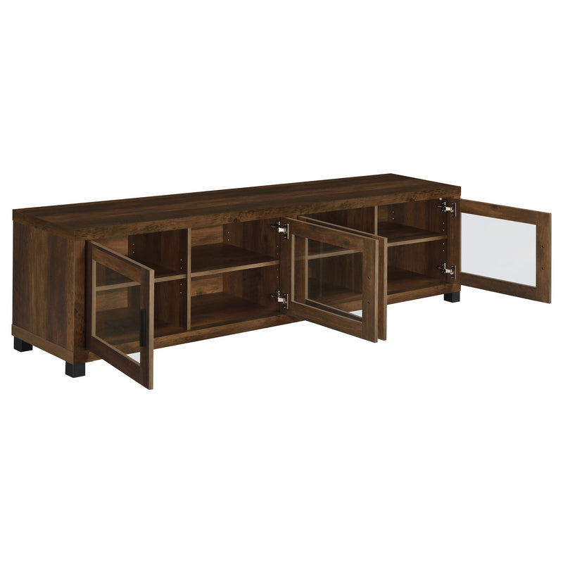 Heron - 4 Door TV Stand With Adjustable Shelving