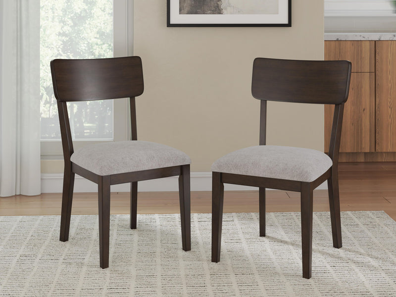 Shorbyn - Dining Upholstered Side Chair (Set of 2) - Merlot