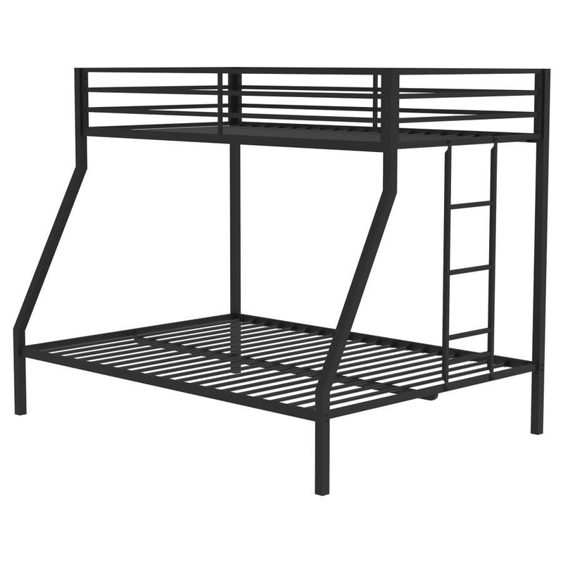 Alevera - Metal Bunk Bed With Ladder
