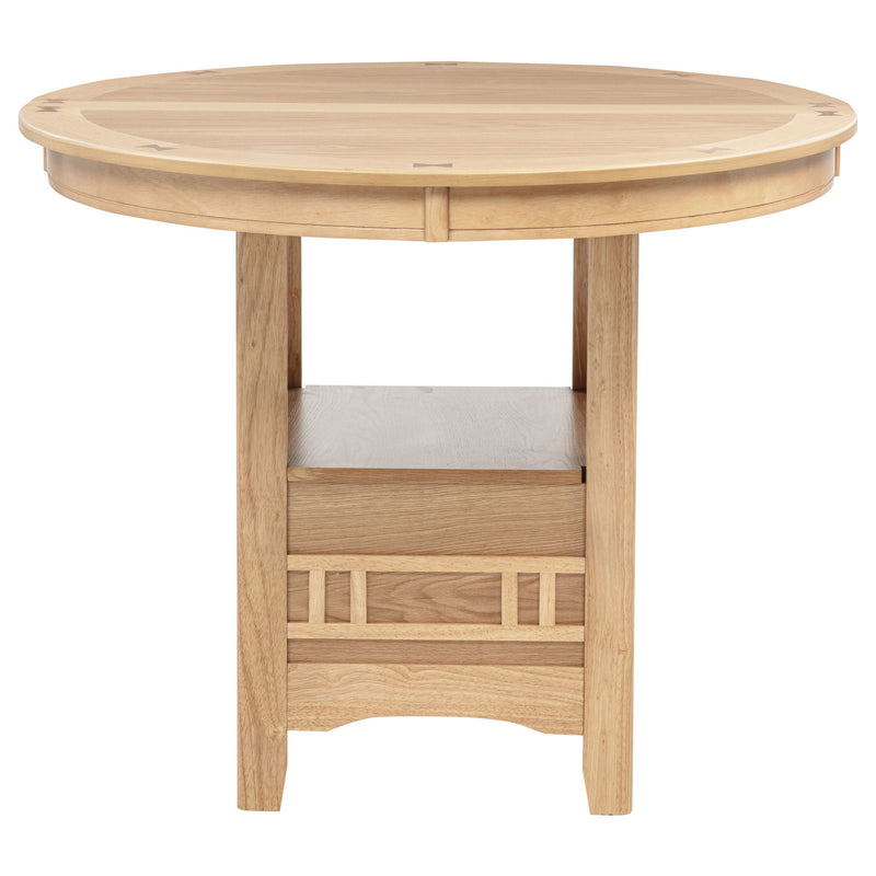 Davis - Counter Height Extension Dining Table - Light Oak