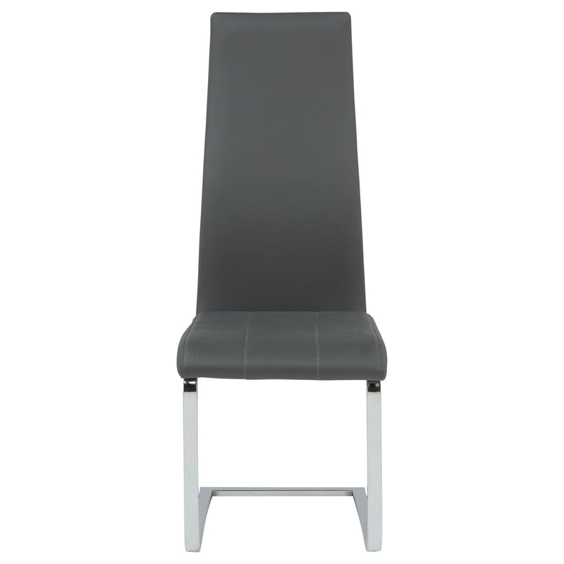 Montclair Upholstered Dining Side Chair Grey (Set of 4)