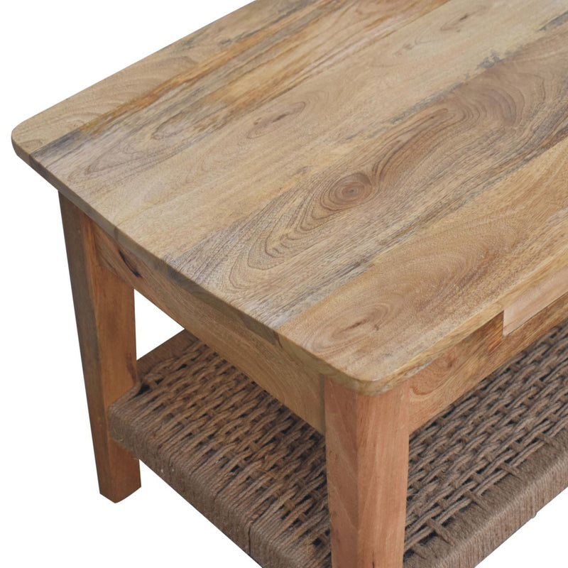 Rope 1 Drawer Table