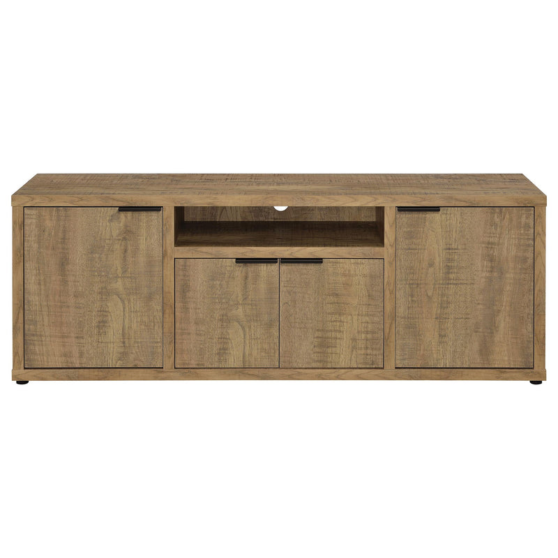 Noriega - 3 Piece TV Entertainment Center, Open & Concealed Storage - Wood