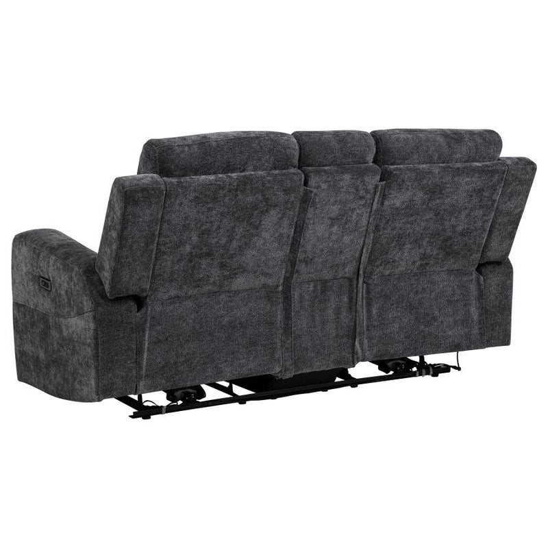 Kennett - Chenille Upholstered Power Reclining Loveseat