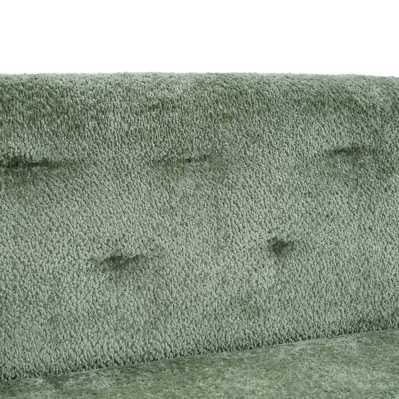 3 Seater Tufted Upholstered Couch Comfy Living Room Sofa