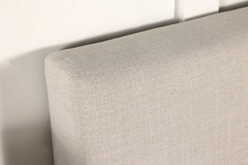 Pirro Upholstered Queen or Full Panel Headboard Sand