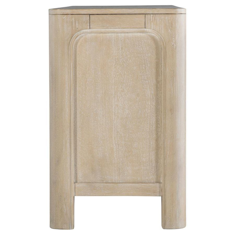 Solano - 71" 2-door TV Stand Media Console - Weathered Mango