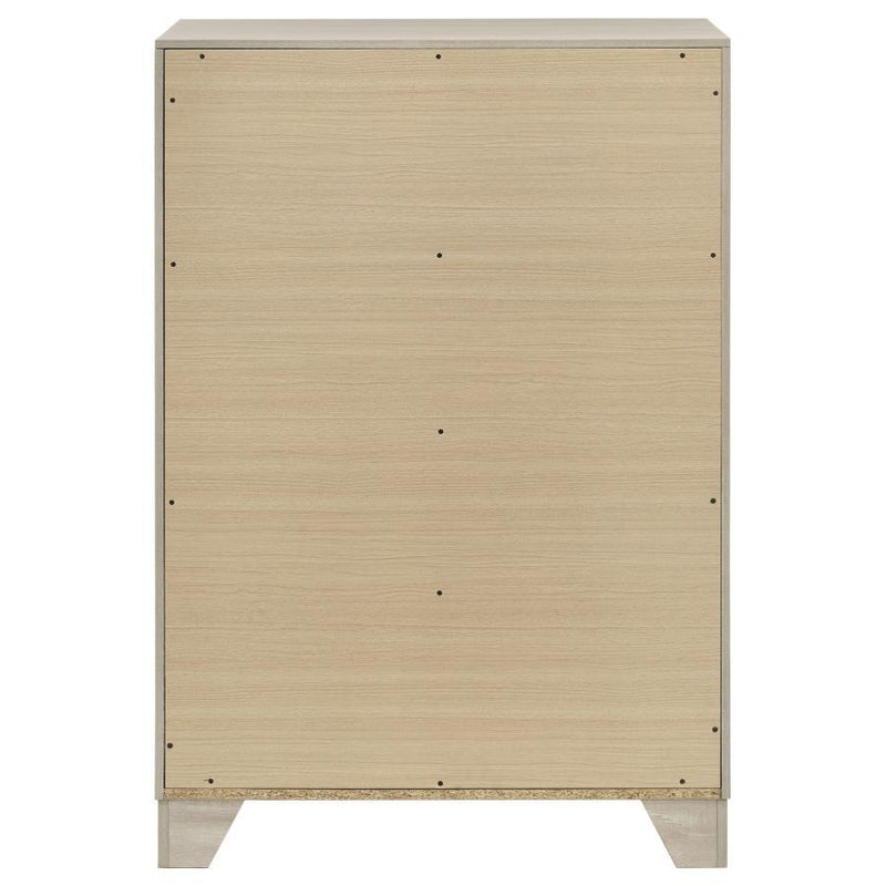 Trenton - 4-Drawer Bedroom Chest Of Drawers - Rustic Cream